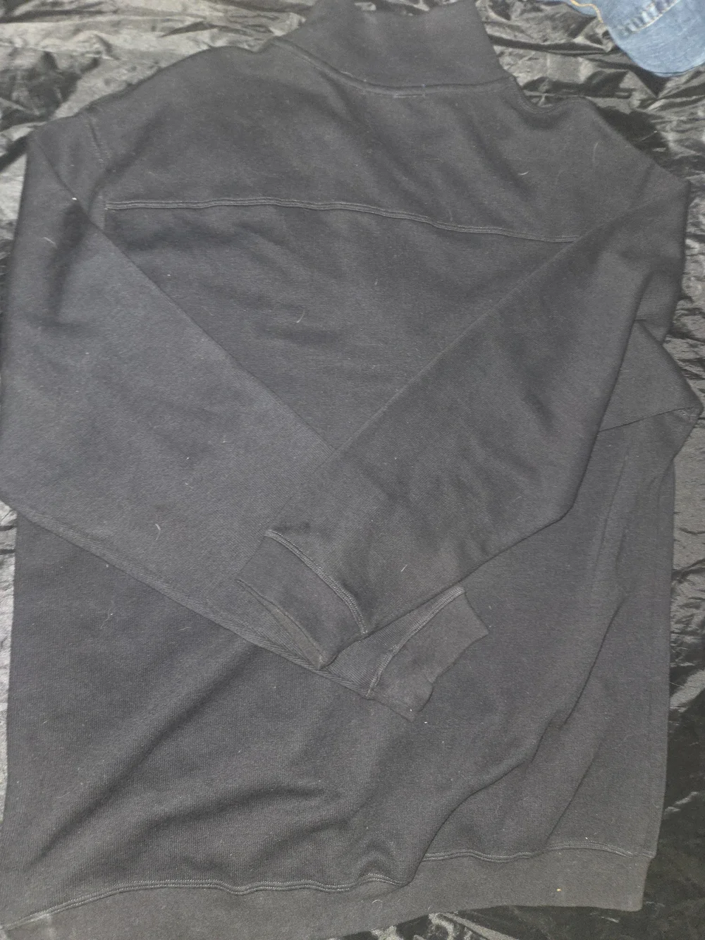 Port Authority Black Quarter-Zip Pullover
